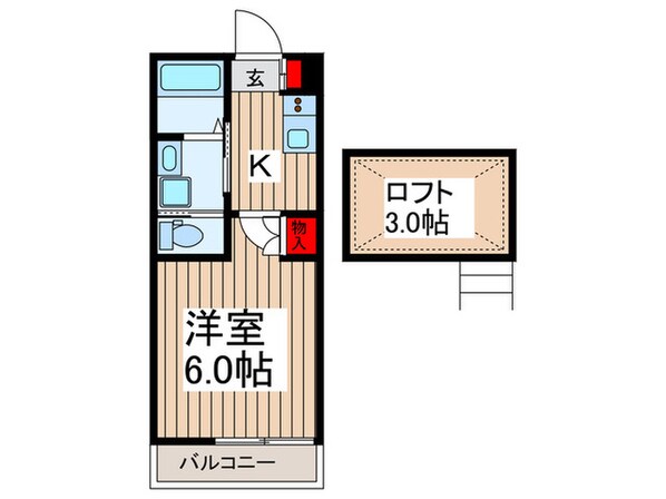 グランパルクⅢの物件間取画像